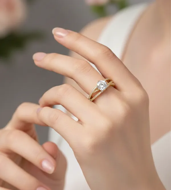 Gold_Trinity_Solitaire_Ring_For_Women